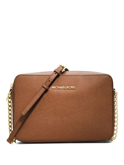 michael kors brown crossbody bag